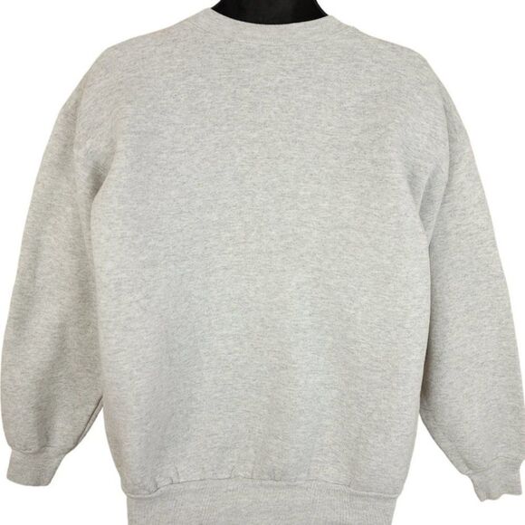 Plaid Brothers Software Sweatshirt Vintage 90s Finance Tech Portfolio Manager - Picture 3 of 5